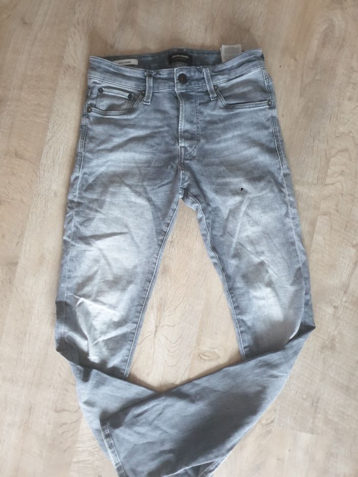 Jeans gris Jack & Jones - photo numéro 2