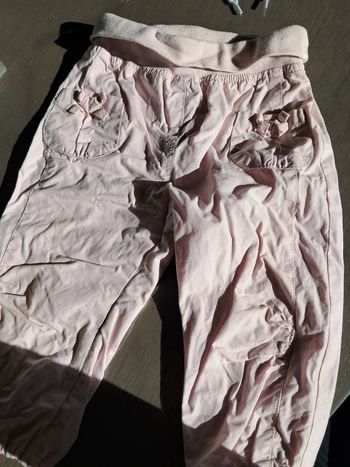 Pantalon doublé kimbaloo- taille 12 mois