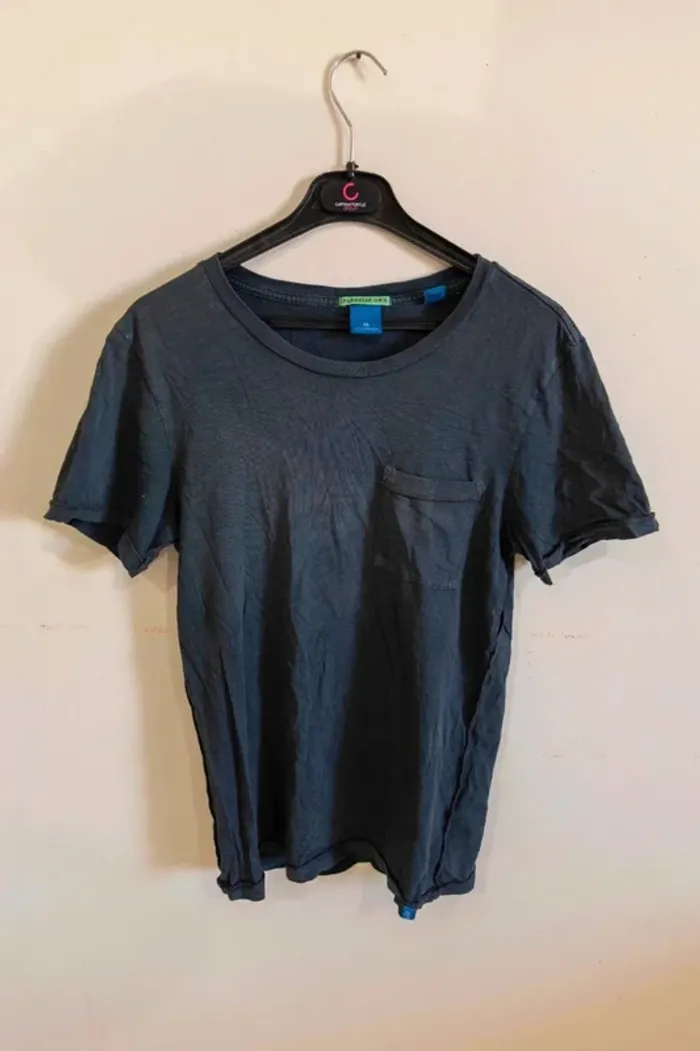 C46 t-shirt noir Scotch&Soda S