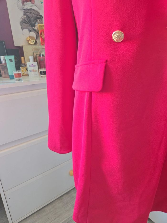 Blazer Rouge Original  de chez Shein en taille L - photo numéro 3