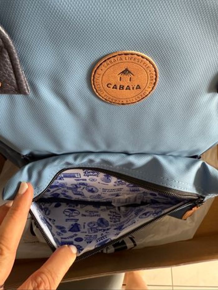 Sac à dos cabaïa Linz bleu médium - photo numéro 4
