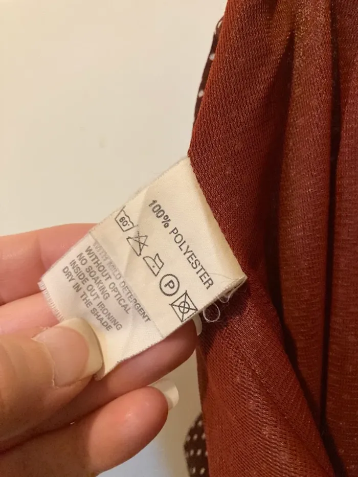Pantalon Fluide à pois - photo numéro 4