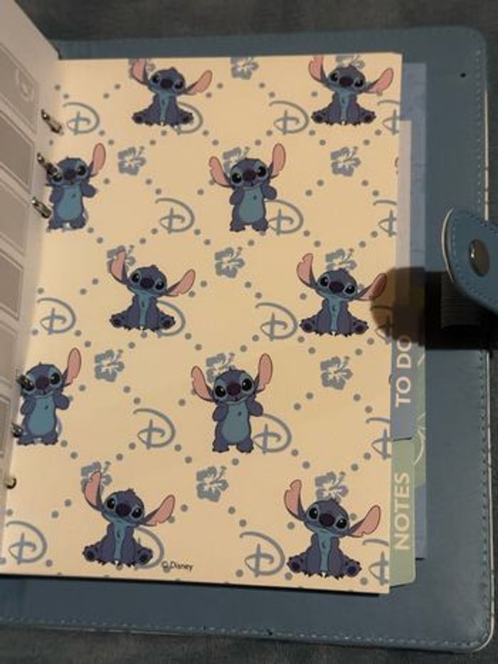 Planificateur / organiseur / agenda Stitch - photo numéro 4