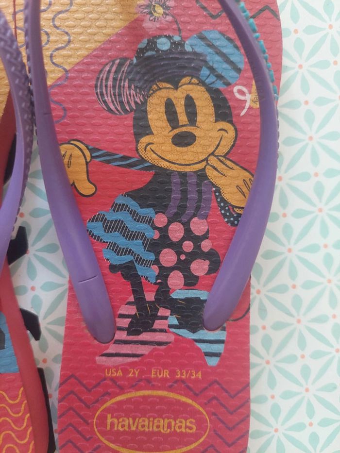 Tongs Havaianas Minnie - photo numéro 3