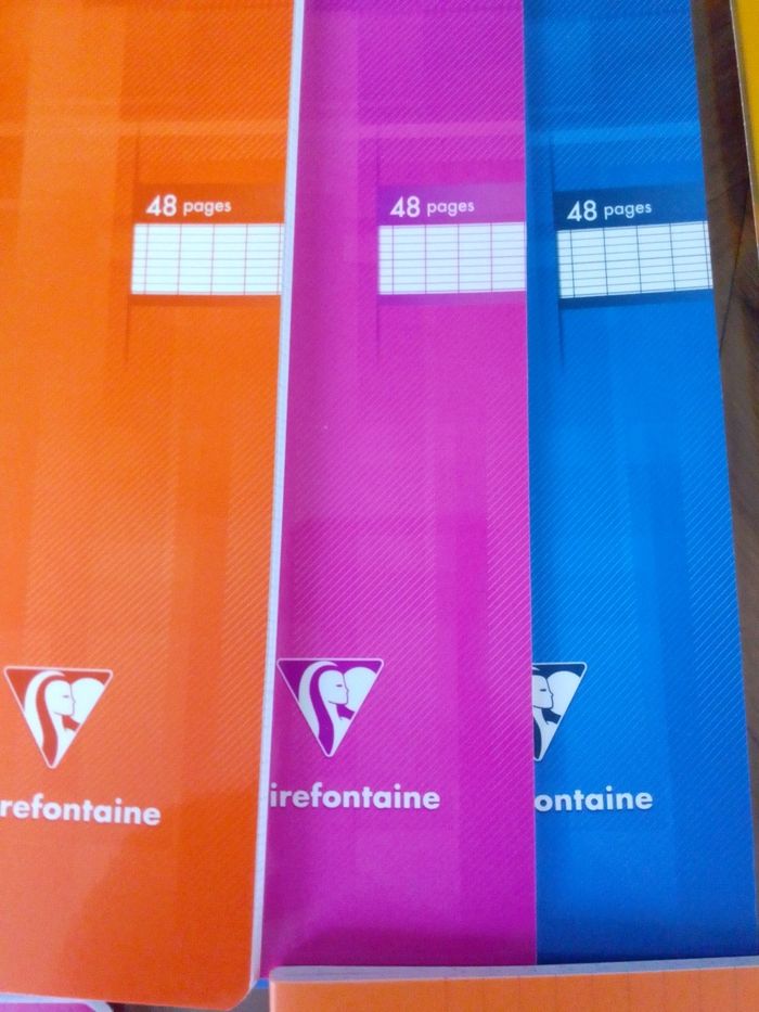 Lot cahiers fournitures scolaires - photo numéro 9
