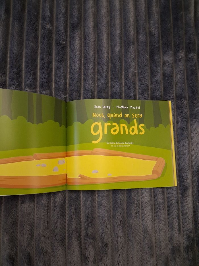 Livre pour enfant "Nous, quand on sera grands" - photo numéro 4