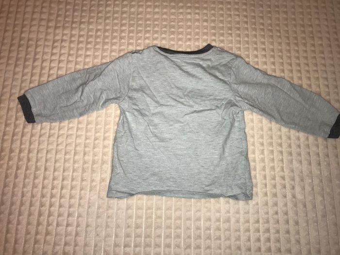 T-shirt manches longues Okaïdi 18 mois - photo numéro 2