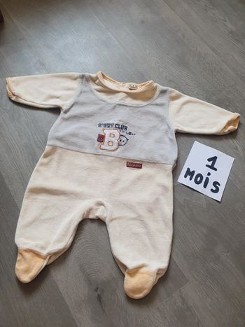 Pyjama 1mois garçon