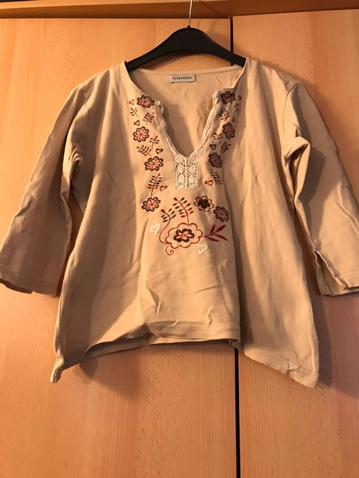 Blouse beige