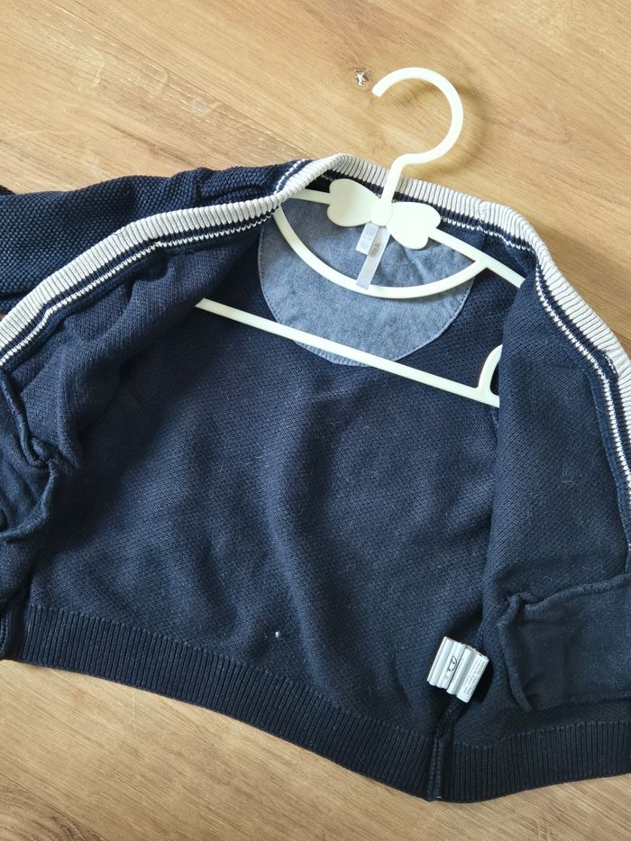 Gilet orchestra 6 mois 67 cm bleu marine Parfait état - photo numéro 5