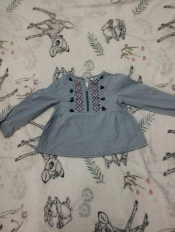 Chemisier en jean Okaïdi 36 mois