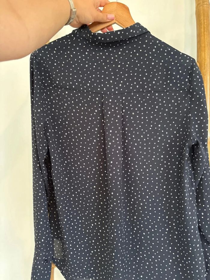 Chemise bleue marine à motifs - Kiabi taille M - photo numéro 7