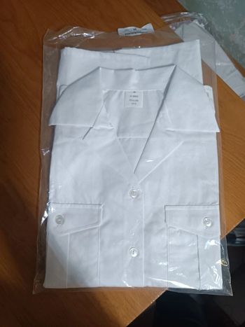 Chemise blanche taille 38 manches courtes