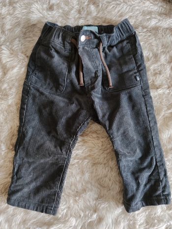 Pantalon en velours 12 mois