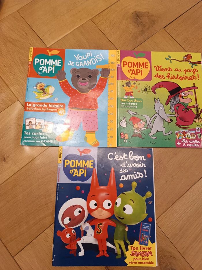 Lot de 15 magazines toupie et pomme d'api - photo numéro 4