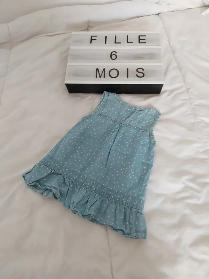 Robe fille 6 mois Tissaia - photo numéro 2