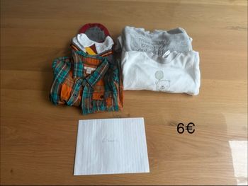 Lot vêtements garçon 6mois