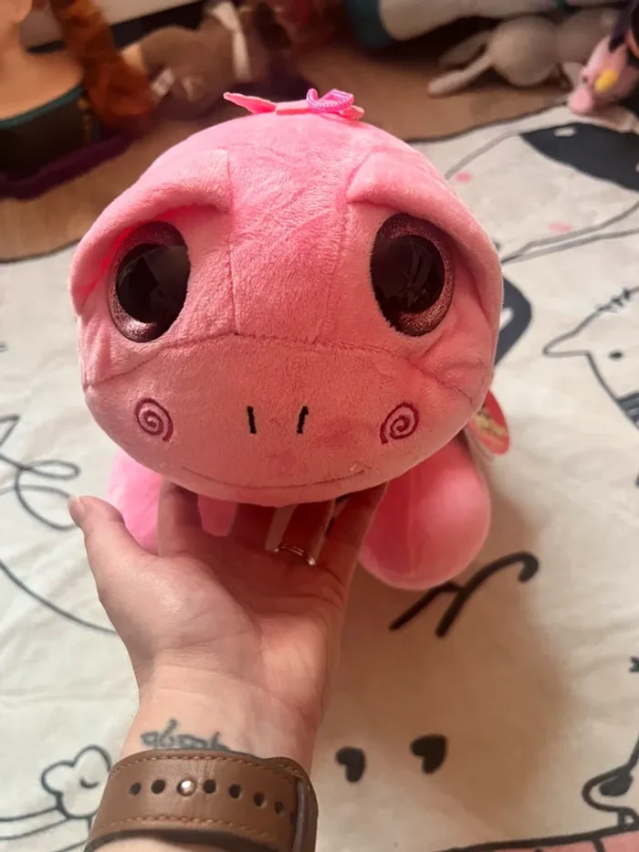 Peluche tortue rose neuf - photo numéro 2
