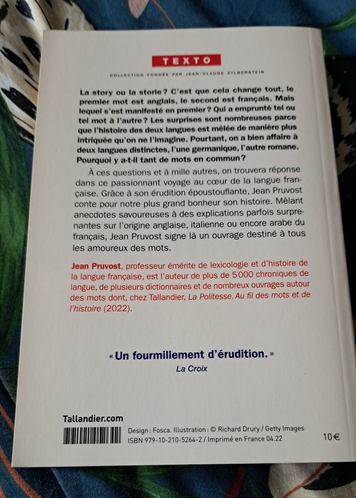 Livre la Story de la langue française - photo numéro 2