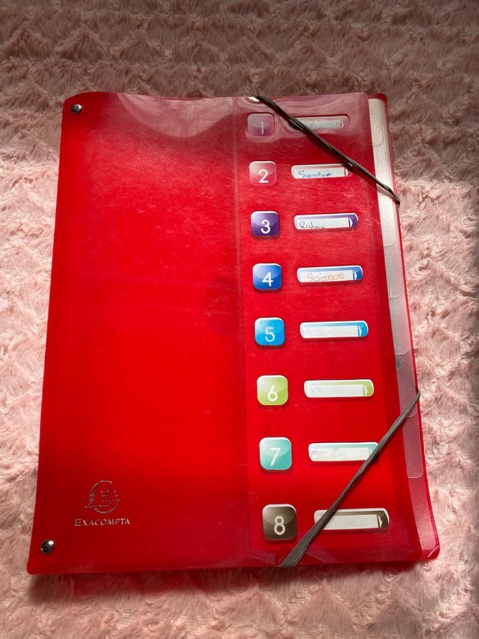 Pochette intercalaire