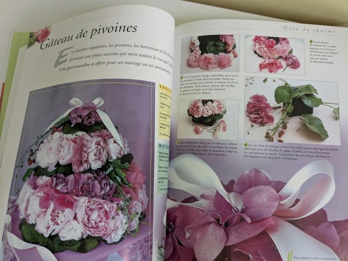 Lot de 4 livres sur l’art floral & les bouquets - photo numéro 10