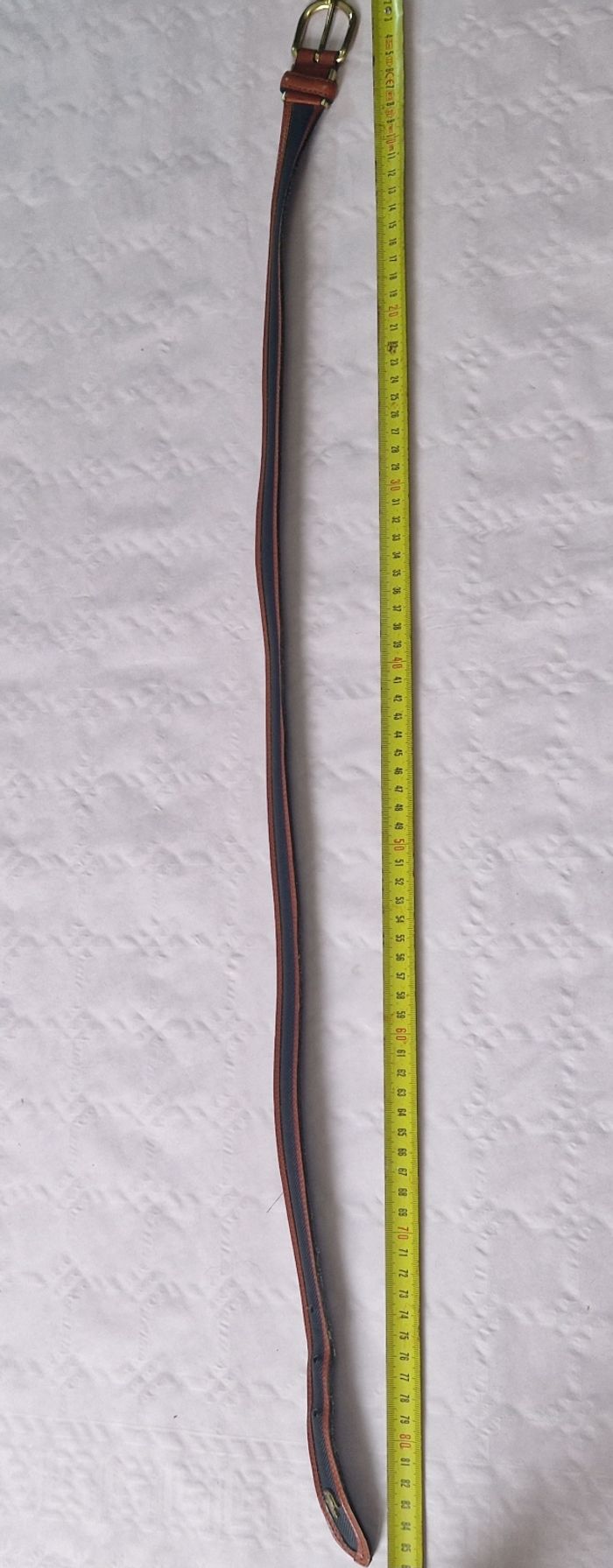 Ceinture en cuir Lacoste  , 85cm , mixte - photo numéro 9