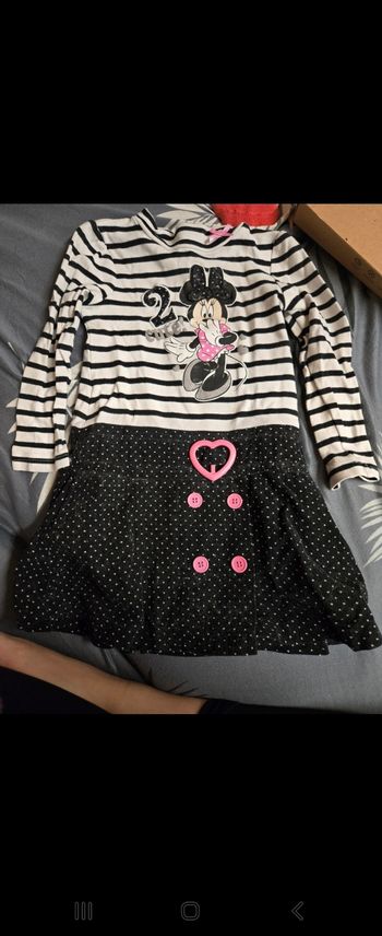 Robe minnie 4 ans