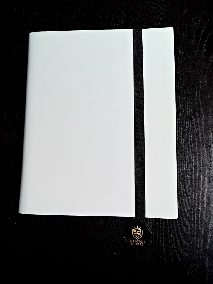 Classeur blanc neuf 360 emplacements cartes à collectionner - photo numéro 2