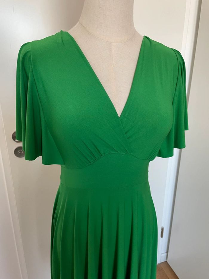 Robe fluide verte - photo numéro 2