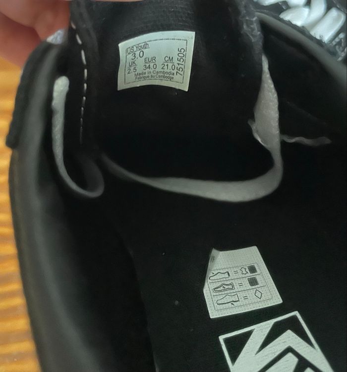 Sneakers Vans enfant 34 - photo numéro 8