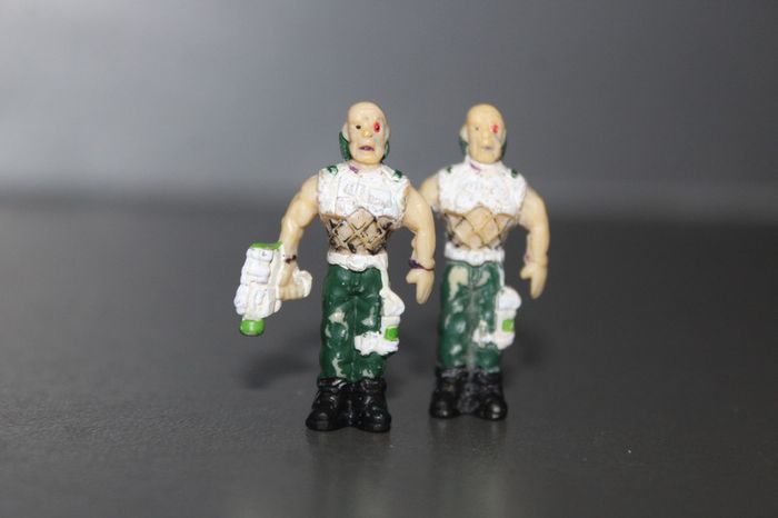 Lot x2 Figurines Professeur Gangrene - Action Man