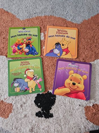 Lot de 4 livres Mon histoire du soir- Winnie