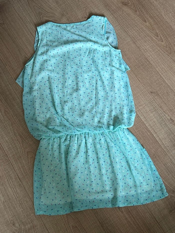 Robe turquoise sans manches Molly Bracken taille unique jamais portée - photo numéro 8