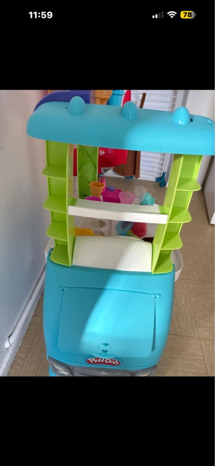 Camion de glace Play doh - photo numéro 3