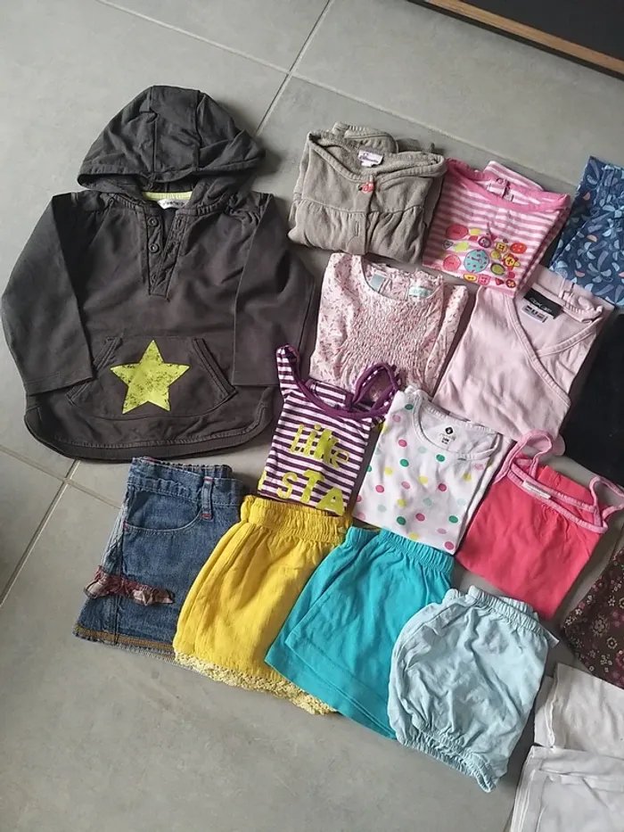 Lot de vêtements été fille en 24 mois - photo numéro 4