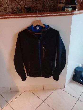 Veste imperméable 12 13 ans garçon noir c70