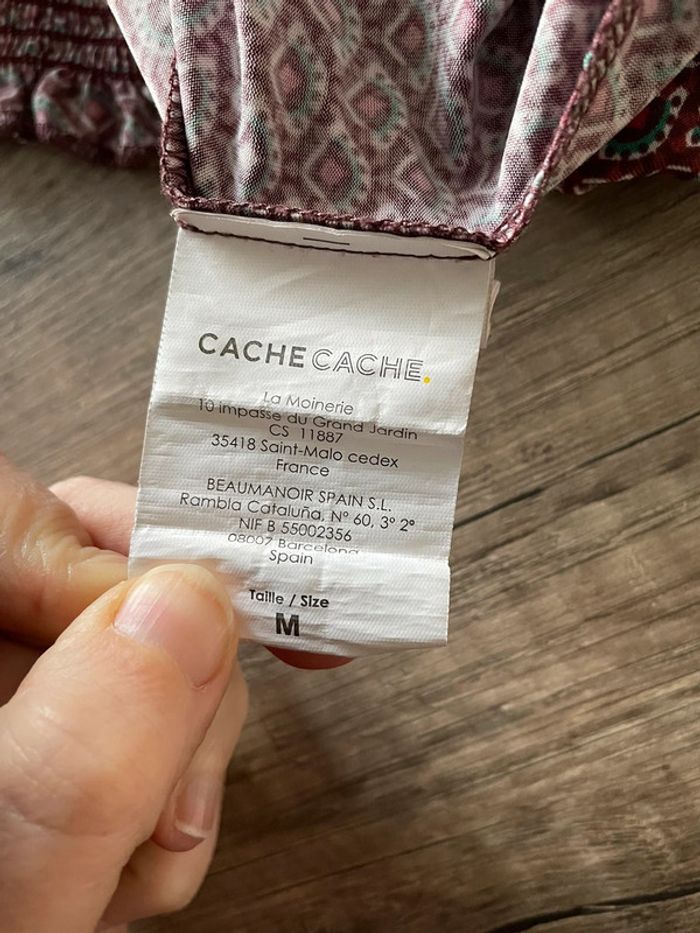 Blouse cache cache M - photo numéro 4