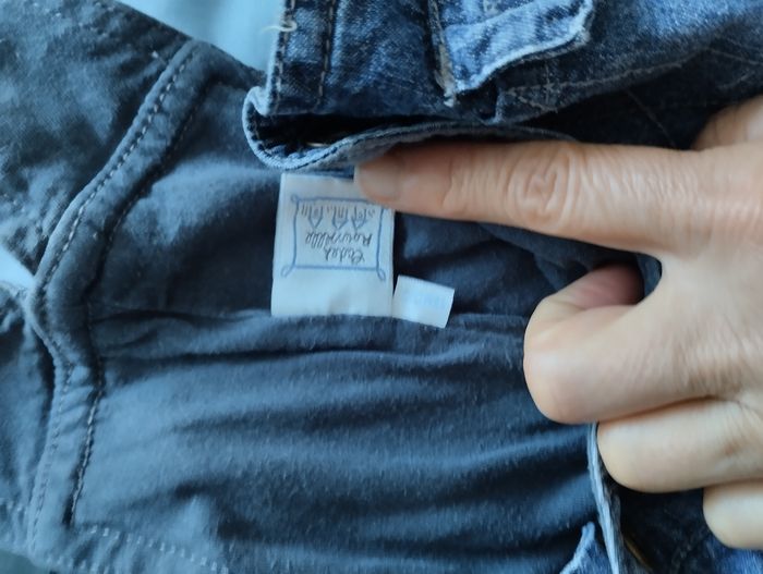 Salopette en jean Cadet Rousselle taille 18 mois - photo numéro 5
