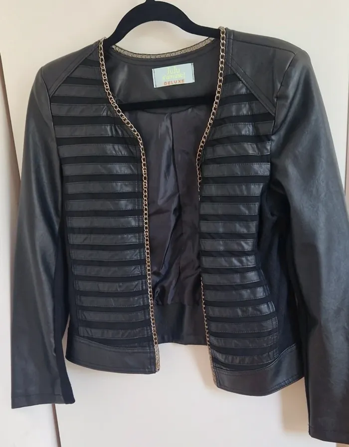 Veste cuir
