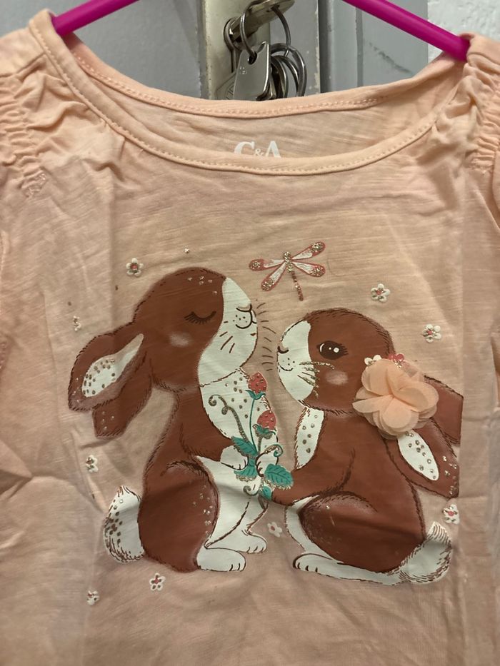 T-shirt manches courtes c&a 3 ans - photo numéro 2