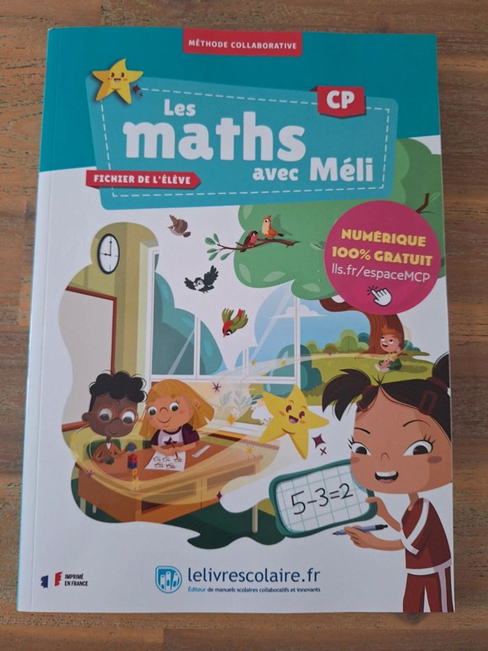 Les Maths avec Méli CP fichier élève