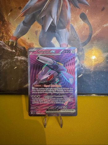 Pokémon carte Genesect EX 161/086 EV10.5 Foudre Noire BLK FR
