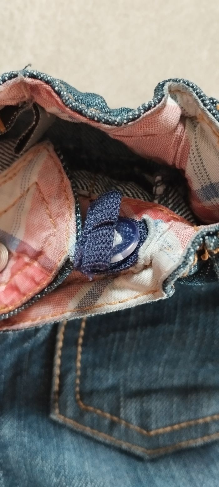 Jean garçon 6 mois tape à l'œil - photo numéro 3