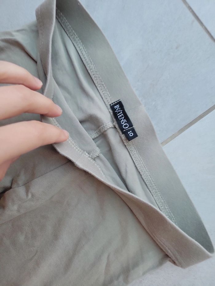 Leggings fille 10 ans kaki - photo numéro 3