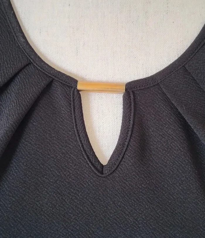 Robe noire manches courtes R.P Tamar Taille 36 - photo numéro 5