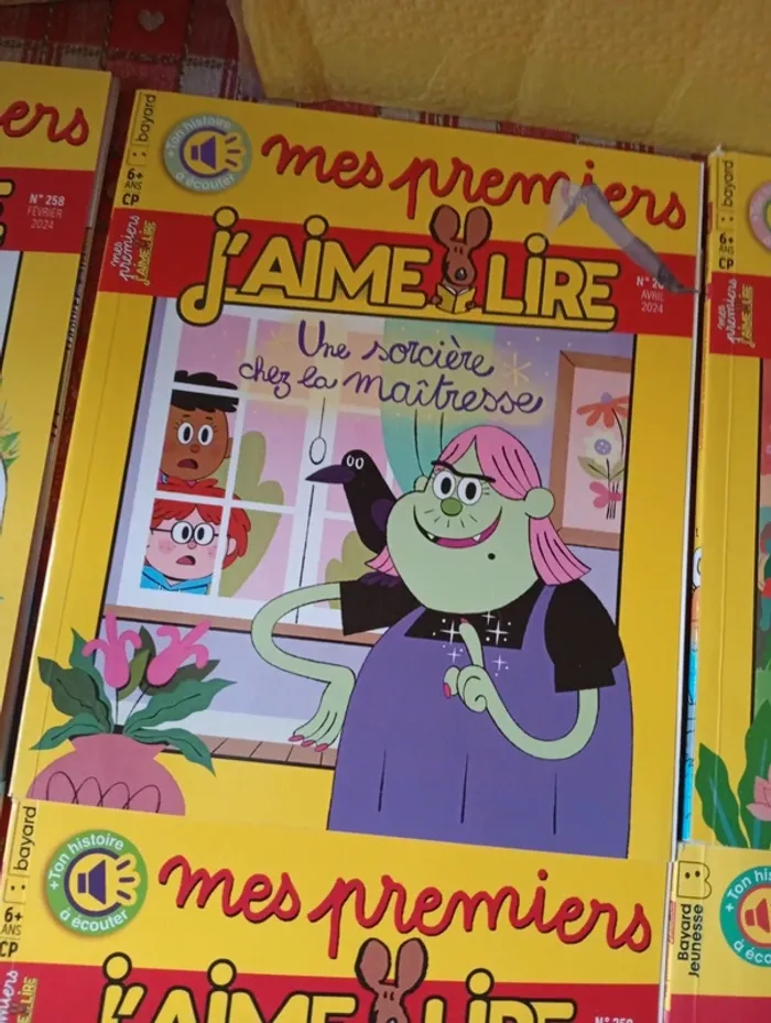 12x Mes premiers j'aime lire aux éditions Bayard sans le CD - photo numéro 12