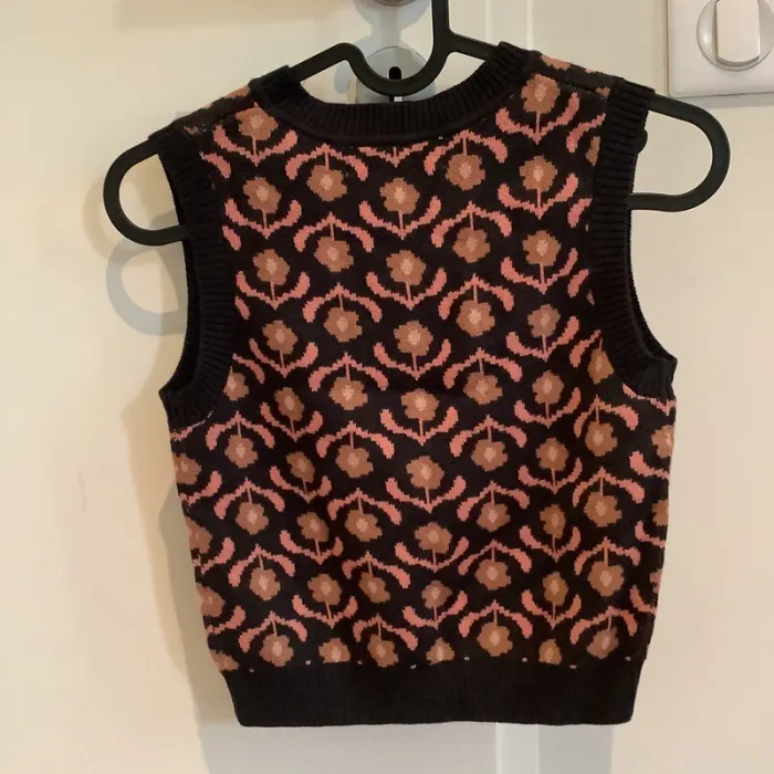 Débardeur pull motif bohème HM 6 8 ans - photo numéro 2