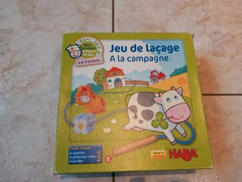 Jeu de laçage Haba