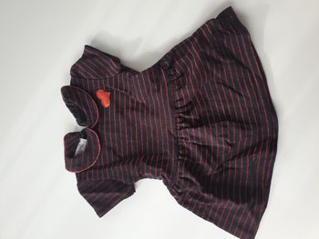 Robe noire rayée - 12M - Lpc Girls