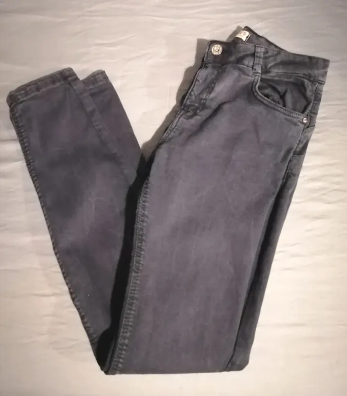 Jeans Bershka Push up slim bleu 38 - photo numéro 2